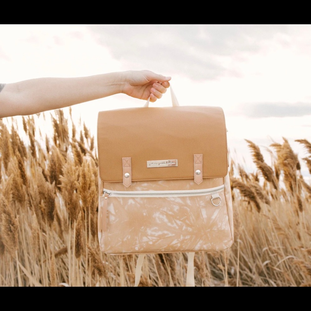 SOLD Petunia Pickle Bottom Meta Diaper Bag in Dusted Desert